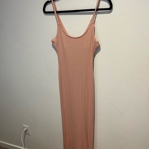 The Range braided midi dress